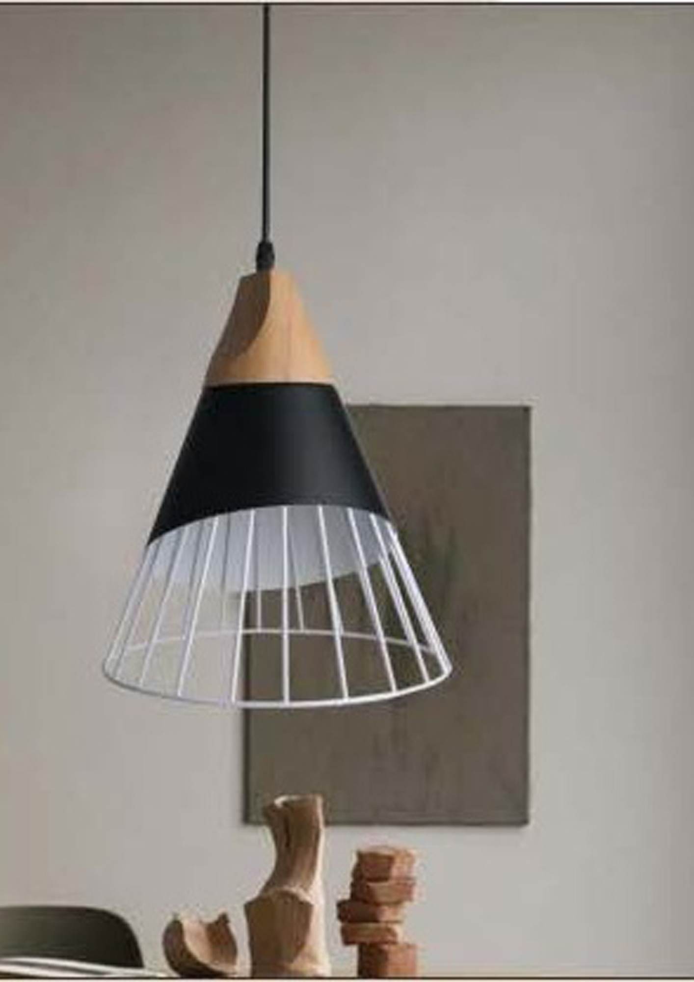 Beyond Lights - Cage Pendant Light- GL